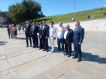 В Волгограде делегация из ЛНР побывала на главной высоте России
