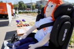 Волгоградским водителям напомнили о мерах безопасности при перевозке детей