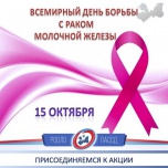 Всемирный день борьбы с раком груди – 15 октября 2022 года
