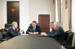 Андрей Бочаров провел рабочую встречу с Юрием Сорокиным