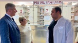 Руководители областного здравоохранения посетили медучреждения Урюпинского района