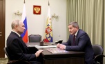 Владимир Путин провёл рабочую встречу с Андреем Бочаровым