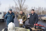Волгоградская область поставила в ЛНР пожарную технику и оборудование