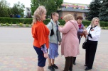 Жители станицы Преображенской присоединились к Всероссийской акции «Георгиевская лента»