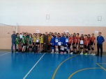 Команда девушек Киквидзенской ДЮСШ - победители турнира по волейболу 