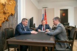 Андрей Бочаров и Сергей Мордасов провели рабочую встречу