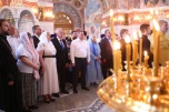 Андрей Бочаров принял участие в чествовании волгоградских святых