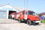 «Горячий» денёк выдался у киквидзенских пожарных