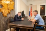Андрей Бочаров провёл рабочую встречу с Дмитрием Аристовым