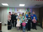 Юные жители х. Ширяевского побывали в гостях у Солохи накануне Рождества