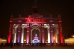 Волгоградский «Свет Великой Победы» на главной арке ВДНХ увидели жители и гости Москвы