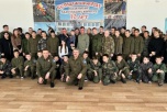 В Кумылженском казачьем кадетском корпусе состоялась встреча  с героем – участником СВО