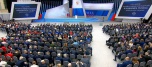 Губернатор Волгоградской области принимает участие в мероприятии по оглашению послания Федеральному Собранию Президентом РФ