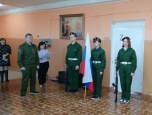 Итоги месячника военно-патриотической работы подвели в Гришинской СШ