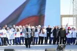 «Вместе! За Россию!»: Волгоград стал центральной площадкой всероссийской  акции