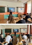 В Преображенской СШ прошла профориентационная встреча со старшеклассниками