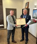 Глава Киквидзенского района поздравил с юбилеем редактора газеты 