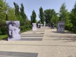 Уличную выставку редких фотографий легендарной Александры Пахмутовой организовали в Волгограде