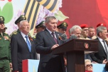 Парад в честь 79-й годовщины Великой Победы состоялся в Волгоградской области на главной площади города-героя