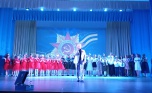 Местные артисты подарили преображенцам и гостям станицы праздничный концерт «День Победы»