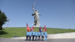 Автопробег «Сохраняя память – сохраним Отчизну» завершился на главной высоте России