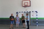 В спортивном зале Озёркинской основной школы заканчились ремонтные работы спортивного зала